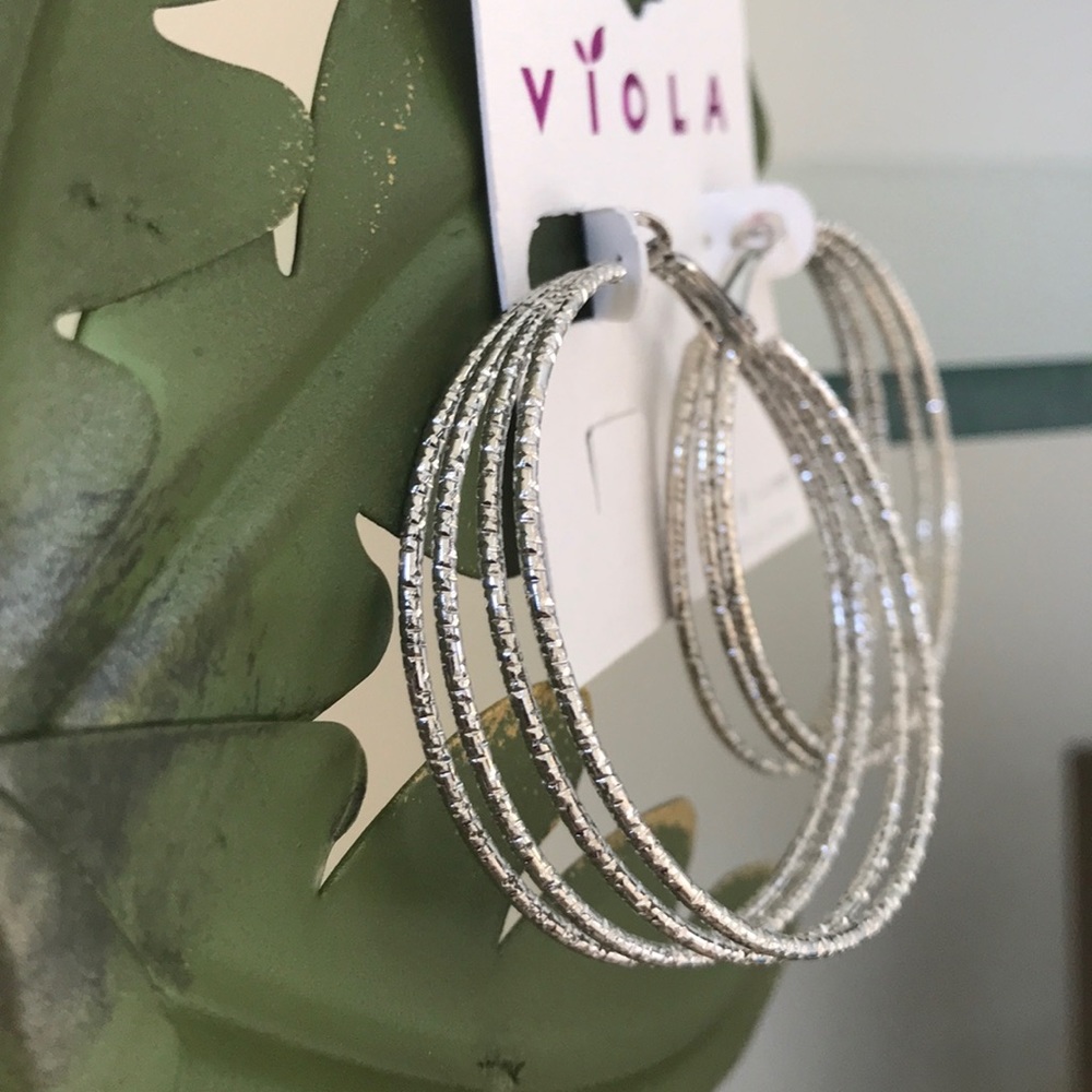 🌈4-Ring Hoop Earrings 💕